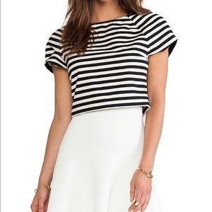 Alice and Olivia Connelly Crop Top